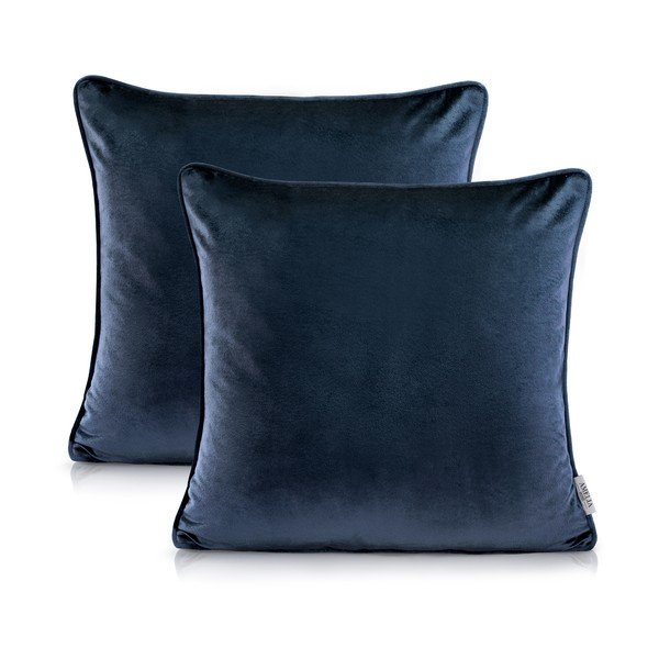 Set di 2 federe Nancy Darkblue, 45 x 45 cm - AmeliaHome-image-2