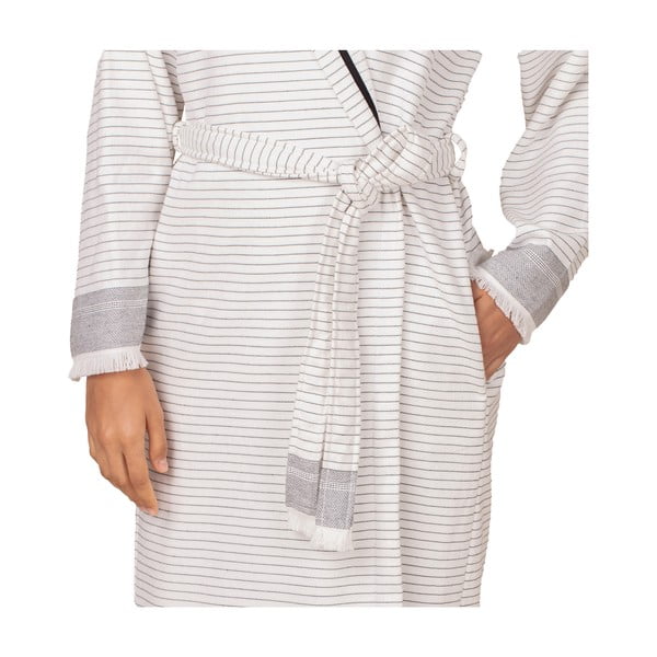 Accappatoio da donna in cotone bianco, taglia XXL/XXXL Simba - Foutastic-image-3