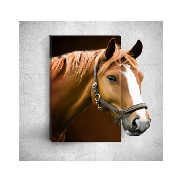 Nástěnný 3D obraz Mosticx Horse, 40 x 60 cm