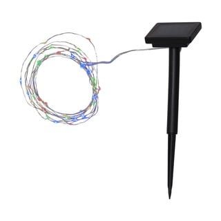 Catena LED solare per esterni con LED colorati, lunghezza 5 m Dew Drop - Star Trading