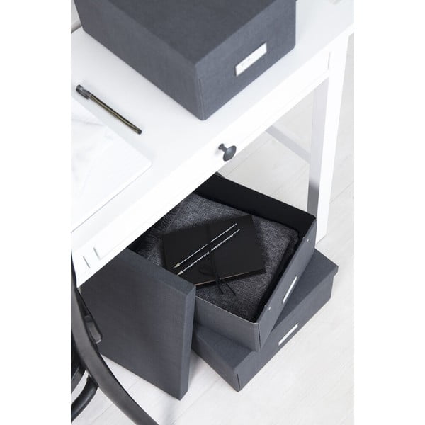 Scatola di stoccaggio con coperchio Katrin - Bigso Box of Sweden-image-2