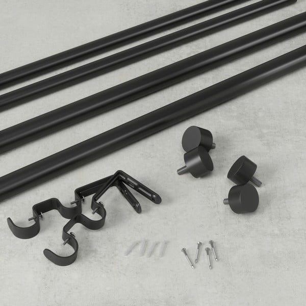 Mantovana doppia estensibile in acciaio 168 - 305 cm Cappa - Umbra-image-4