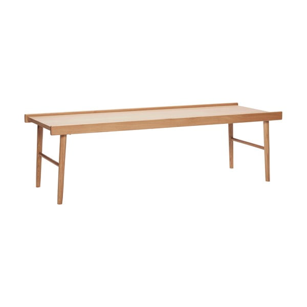 Tavolino in rovere Stream, 137 x 50 cm - Hübsch