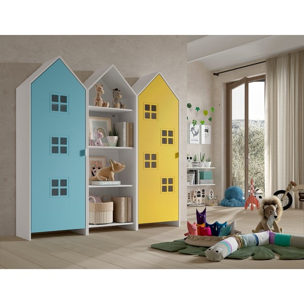Armadio a giorno per bambini 173x171,5 cm CASAMI BRUGES - Vipack-image-1