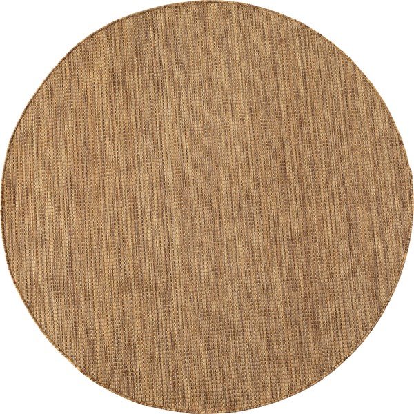 Tappeto da interno/esterno rotondo marrone ø 120 cm Mira 1450 – Ayyildiz Carpets
