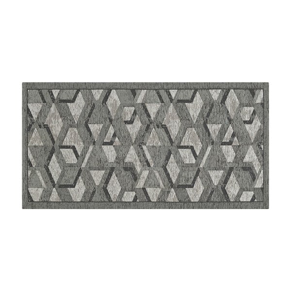 Runner grigio e nero , 55 x 140 cm Hypnotik - Floorita-image-2