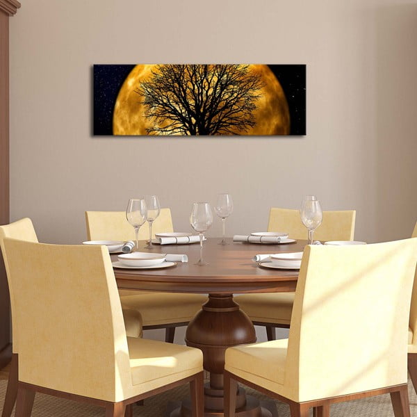 Quadro retroilluminato Notte, 90 x 30 cm - Wallity-image-1