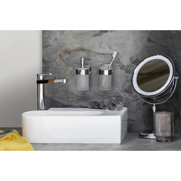 Montaggio a parete con dispenser di sapone Maribor - Wenko-image-2