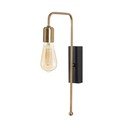 Lampada da parete dorata Pahoma – Opviq lights