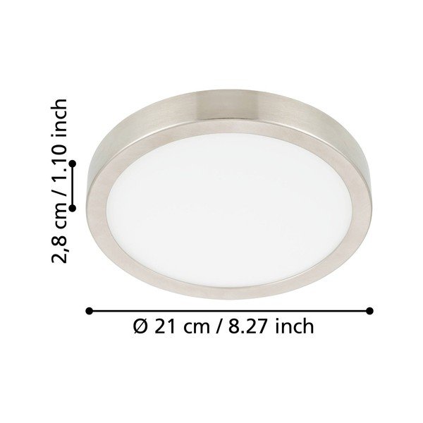 Plafoniera LED grigia FUEVA 5 – EGLO-image-2