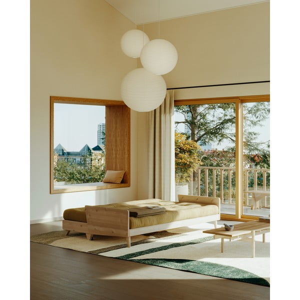 Divano variabile Naturale Chiaro/Navy Indie - Karup Design-image-1