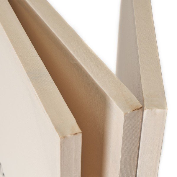 Paravento in tessuto beige - Casa Selección-image-2