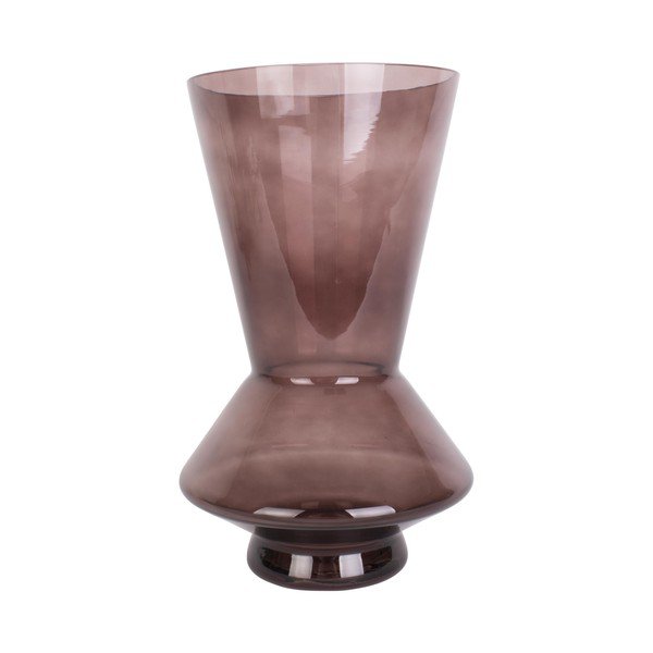 Vaso in vetro marrone scuro Glow - PT LIVING