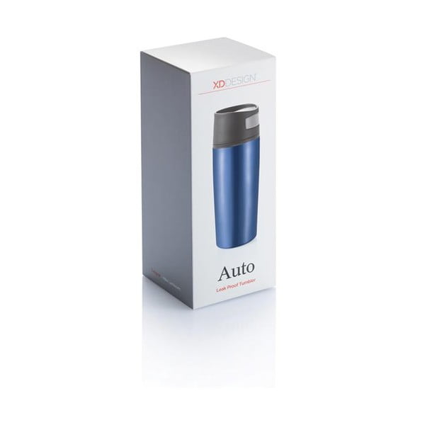 Tazza termica per auto XD Design Leak Blue, 400 ml - XD Design-image-1