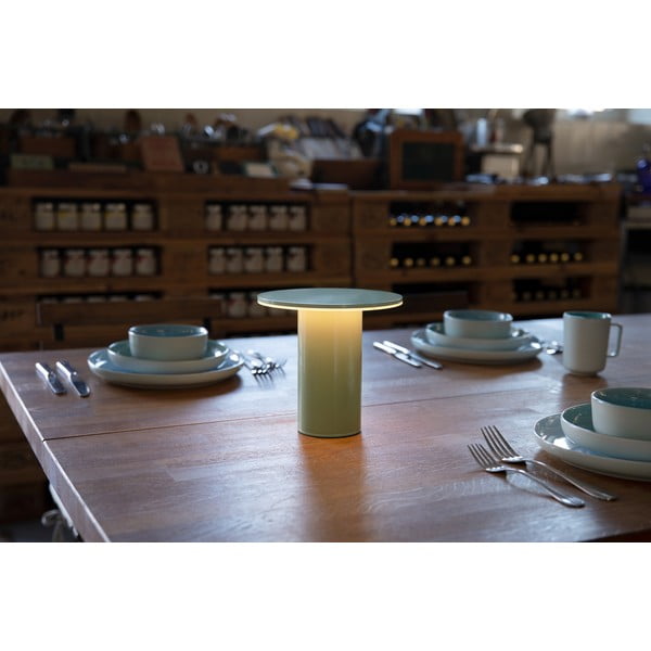 Lampada da tavolo a LED dimmerabile verde (altezza 18 cm) Fungo - Remember-image-3