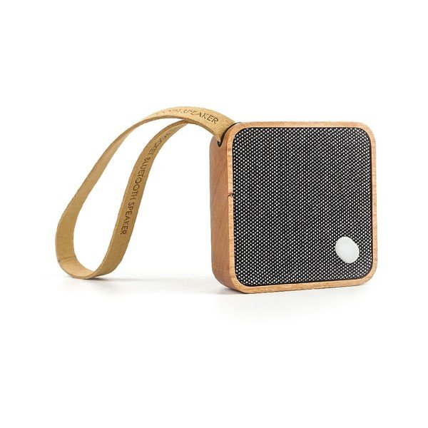 Altoparlante bluetooth Square marrone - Gingko