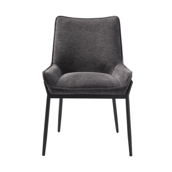 Sedia da pranzo grigio scuro Calgary - Unique Furniture-image-1