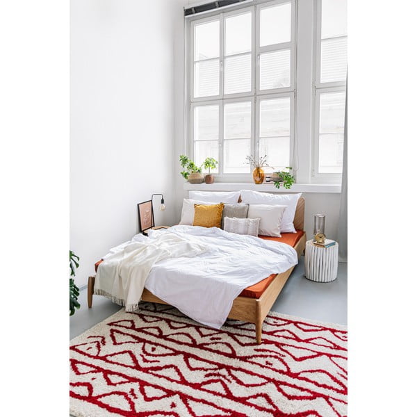 Biancheria da letto in cotone bianco per letto matrimoniale, 160 x 200 cm - Bonami Selection-image-4