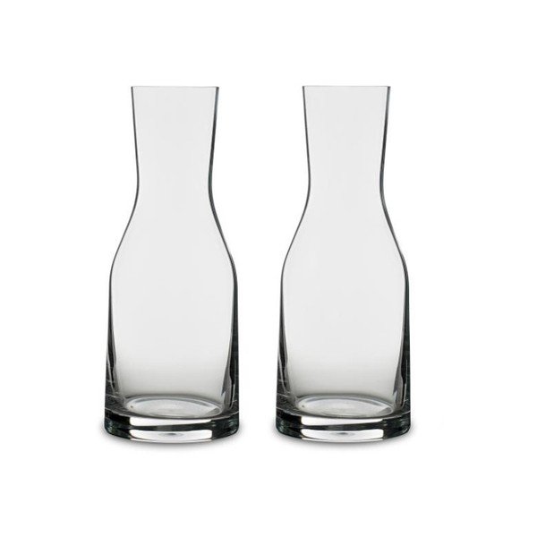 Sada 2 karaf vodu z křišťálového skla Bitz Fluidum, 300 ml