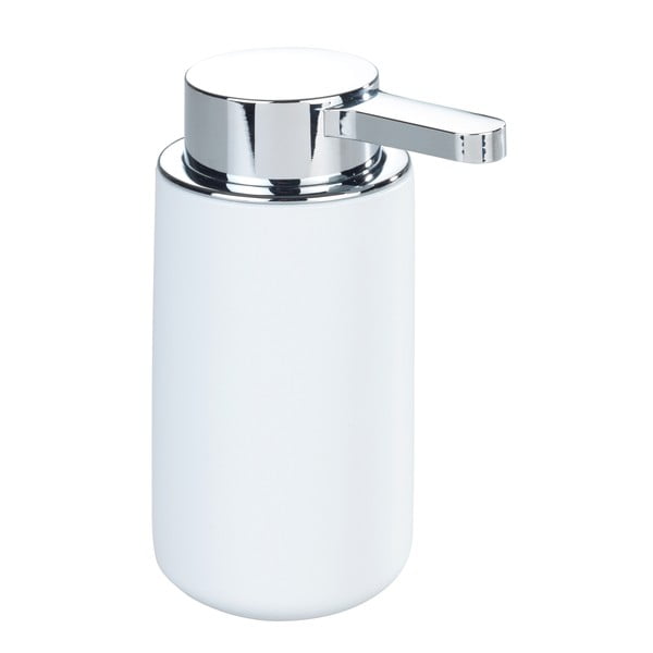 Dispenser di sapone in ceramica bianco autoportante 0,25 l Woya - Wenko