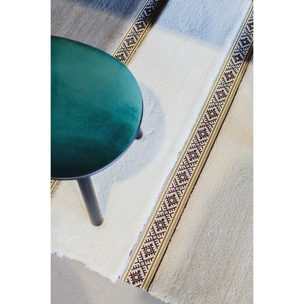 Pouf in velluto verde e nero Naïve - EMKO-image-3