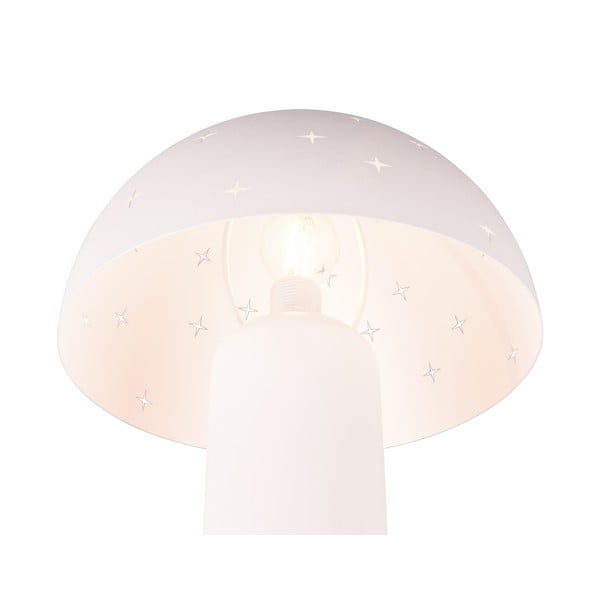 Lampada da tavolo bianca (altezza 32,5 cm) Seta - Trio-image-3