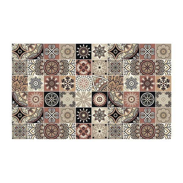 Set di 60 adesivi per mobili Elisabetha, 20 x 20 cm - Ambiance-image-2