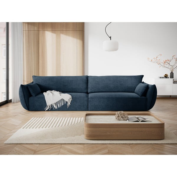 Divano blu scuro 248 cm Vanda - Mazzini Sofas-image-1