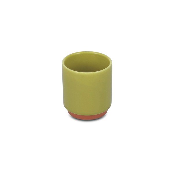 Tazzina verde/arancione in gres 270 ml Duo – ONA-image-3