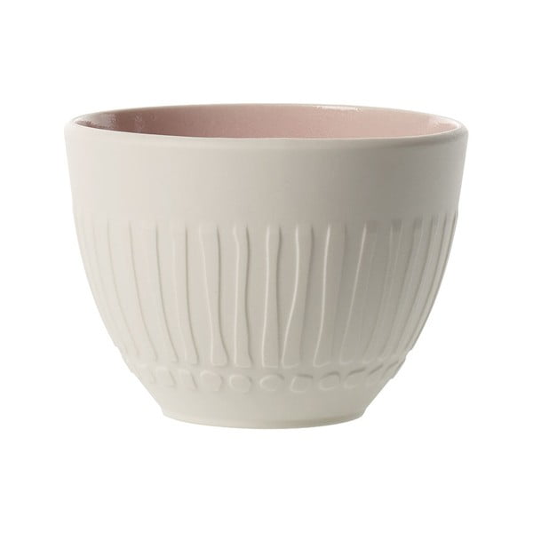 Tazza in porcellana bianca e rosa Villeroy & Boch Blossom, 450 ml it's my match - Villeroy&Boch