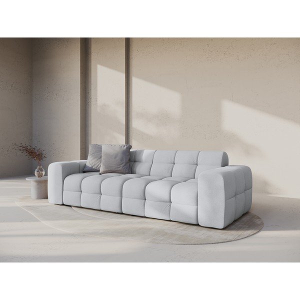 Divano grigio chiaro 255 cm Kendal – Micadoni -image-1