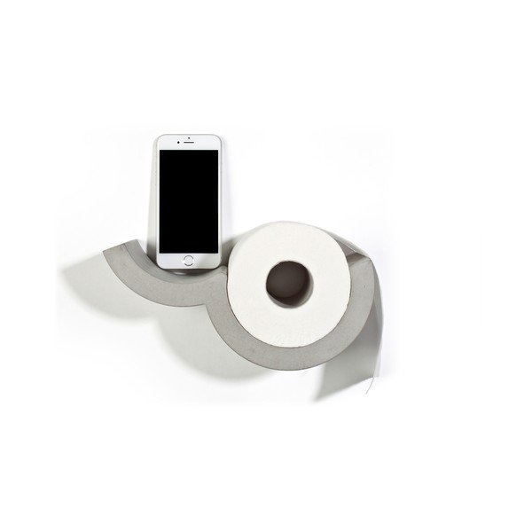 Porta carta igienica in cemento XS Cloud - Lyon Béton-image-4