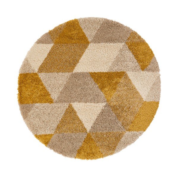 Tappeto Triangolo chiaro, ø 160 cm Royal Nomadic - Think Rugs