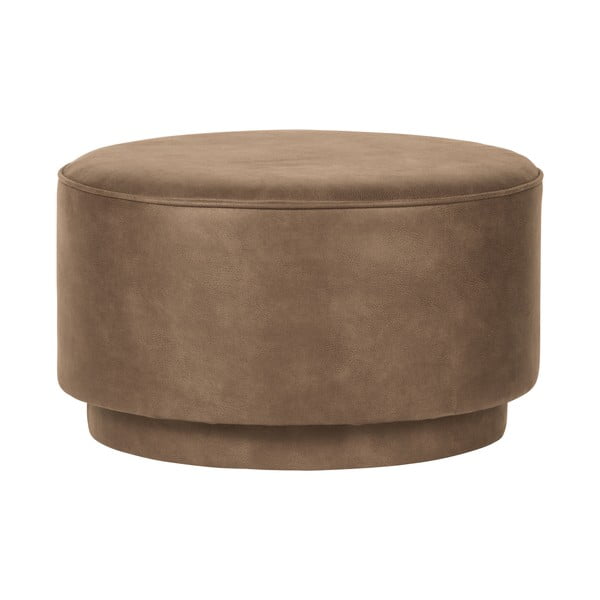 Pouf marrone cognac , ø 60 cm Coffee - vtwonen