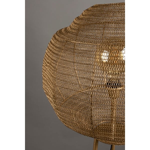 Lampada da terra in colore oro Meezan - Dutchbone-image-2