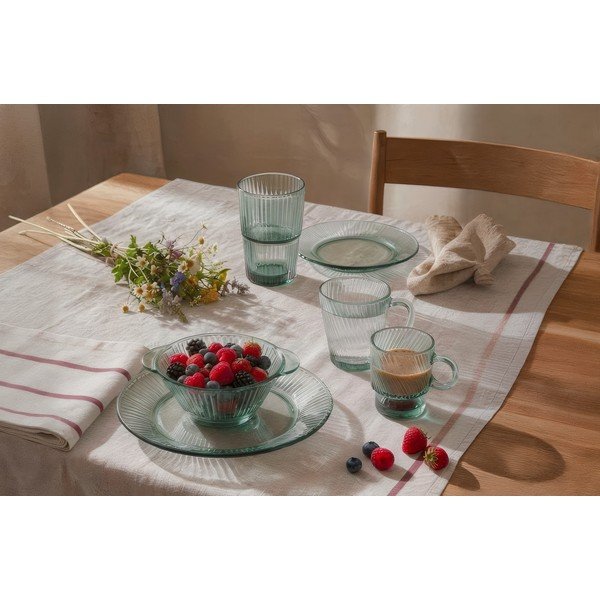 Tazza verde in vetro 310 ml Verde – Orion-image-1