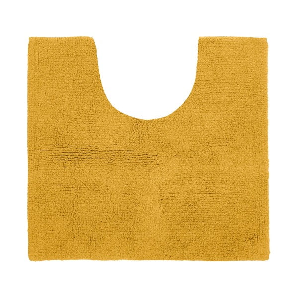 Tappetino da bagno giallo ocra 50x45 cm Riva - Tiseco Home Studio