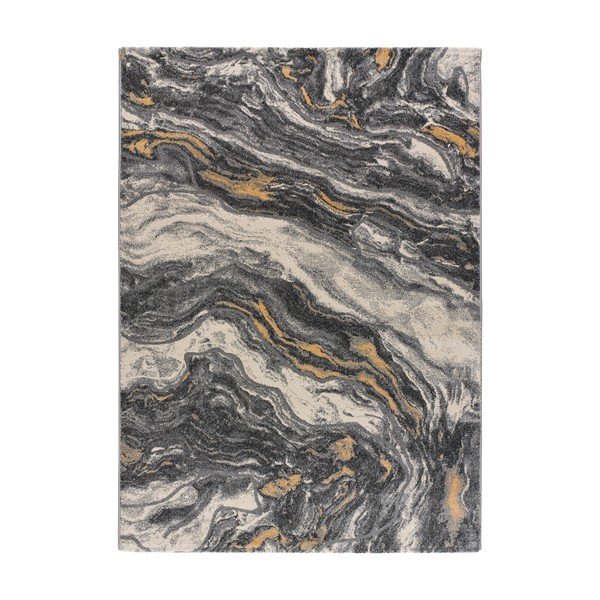 Tappeto grigio 200x140 cm Marmol Onda - Universal