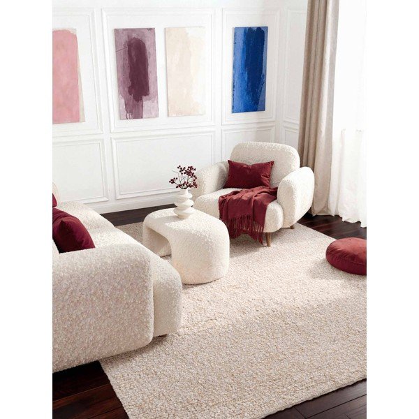 Tappeto color crema tessuto a mano 200x290 cm Notting Hill Portobello – Ted Baker-image-1