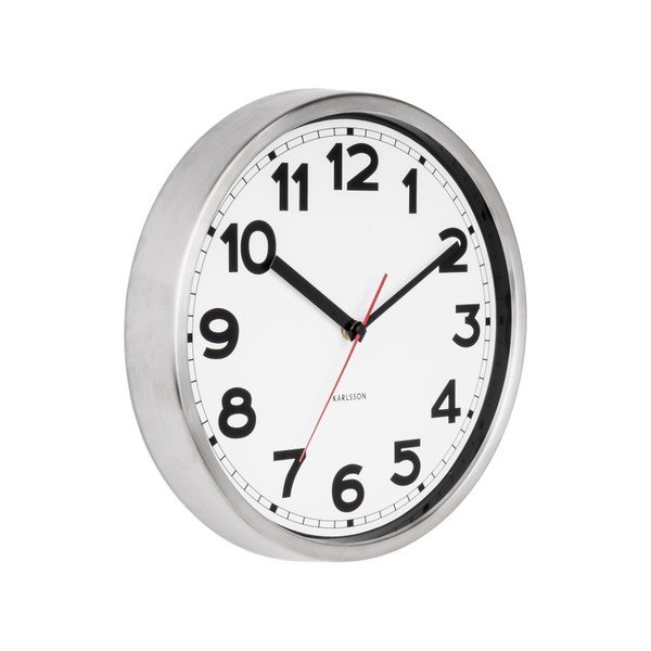 Nástěnné hodiny Karlsson Number, ø 29 cm-image-3