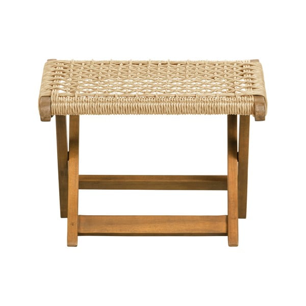 Poggiapiedi in legno di rombo per sedia da giardino Lois - WOOOD-image-1