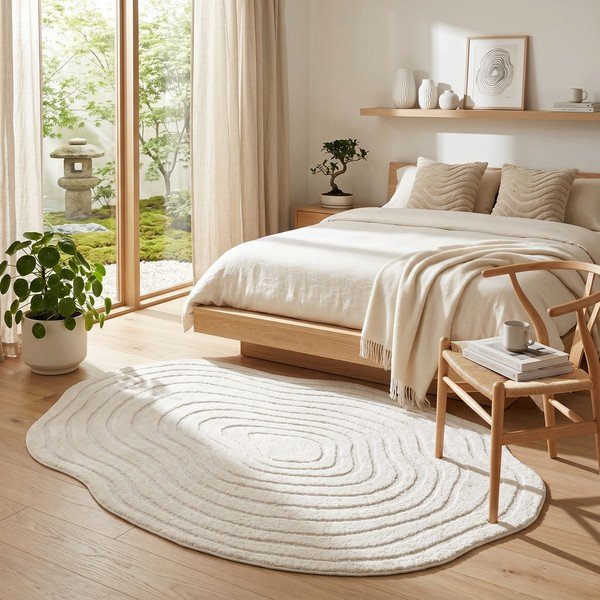 Tappeto crema 160x230 cm Pebble - ESTE-image-4