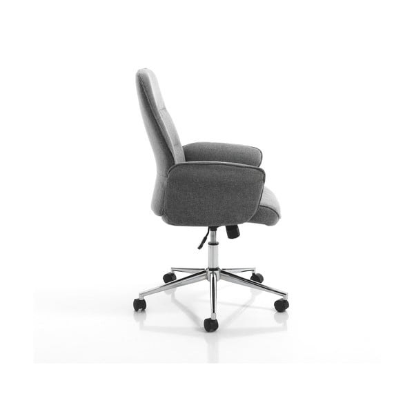 Sedia da ufficio grigia, altezza 110 cm Dony - Tomasucci-image-1