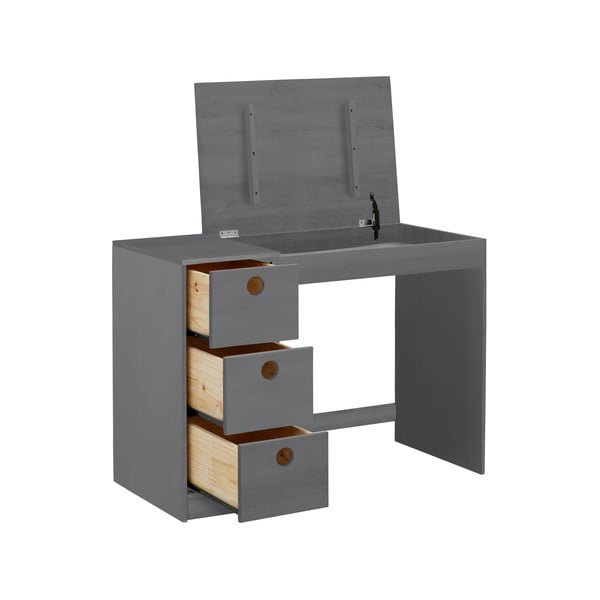 Scrivania in legno di pino 50x100 cm Alpi - Støraa-image-2