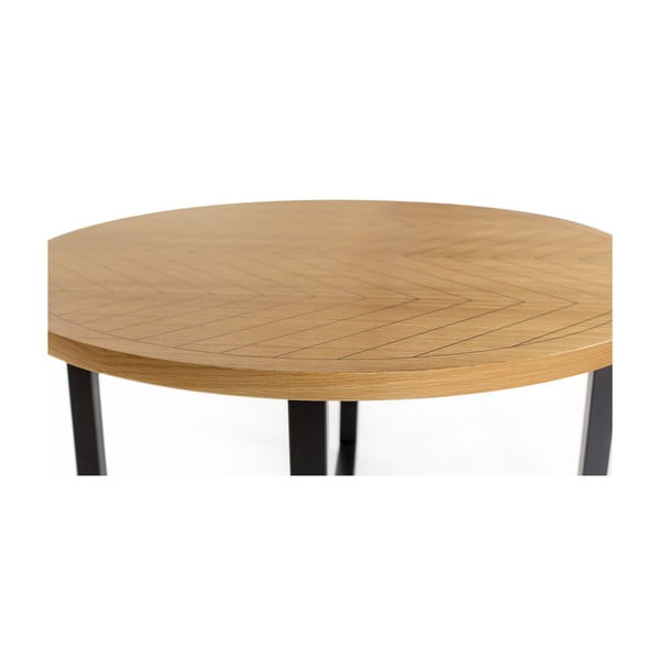 Tavolino rotondo Camden Camden Herringbone - Woodman-image-2