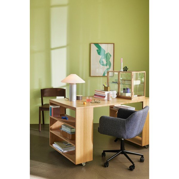 Vetrina colore naturale effetto rovere 60x42x32 cm Poetic - Hübsch-image-4