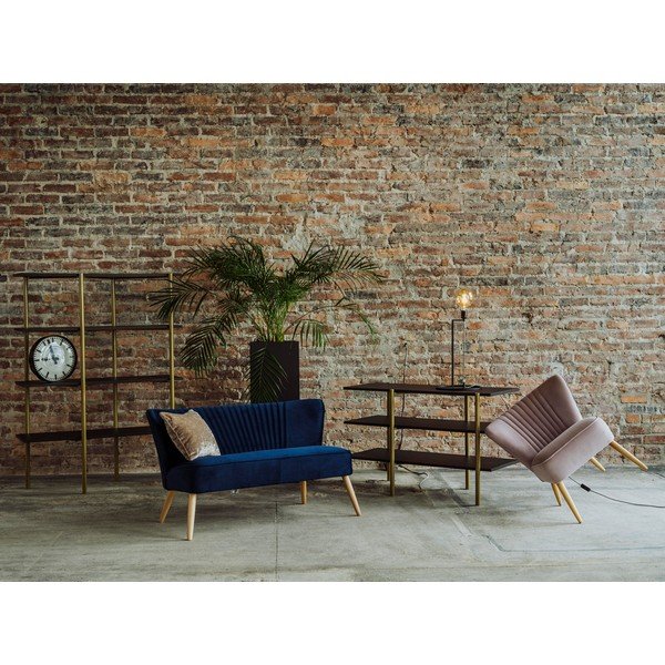 Libreria in nero e oro 110x150 cm Rave - CustomForm-image-4