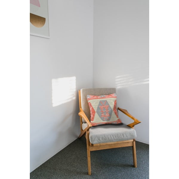 Cuscino per esterni in plastica riciclata Terracotta, 45 x 45 cm - Green Decore-image-3