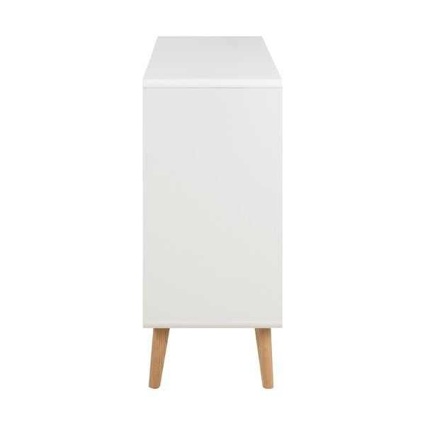 Cassettiera bianca 135x90x40 cm Lowell - Actona-image-4