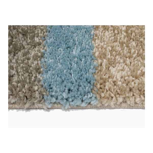 Tappeto blu e beige Narvik, 160 x 230 cm - Universal-image-2